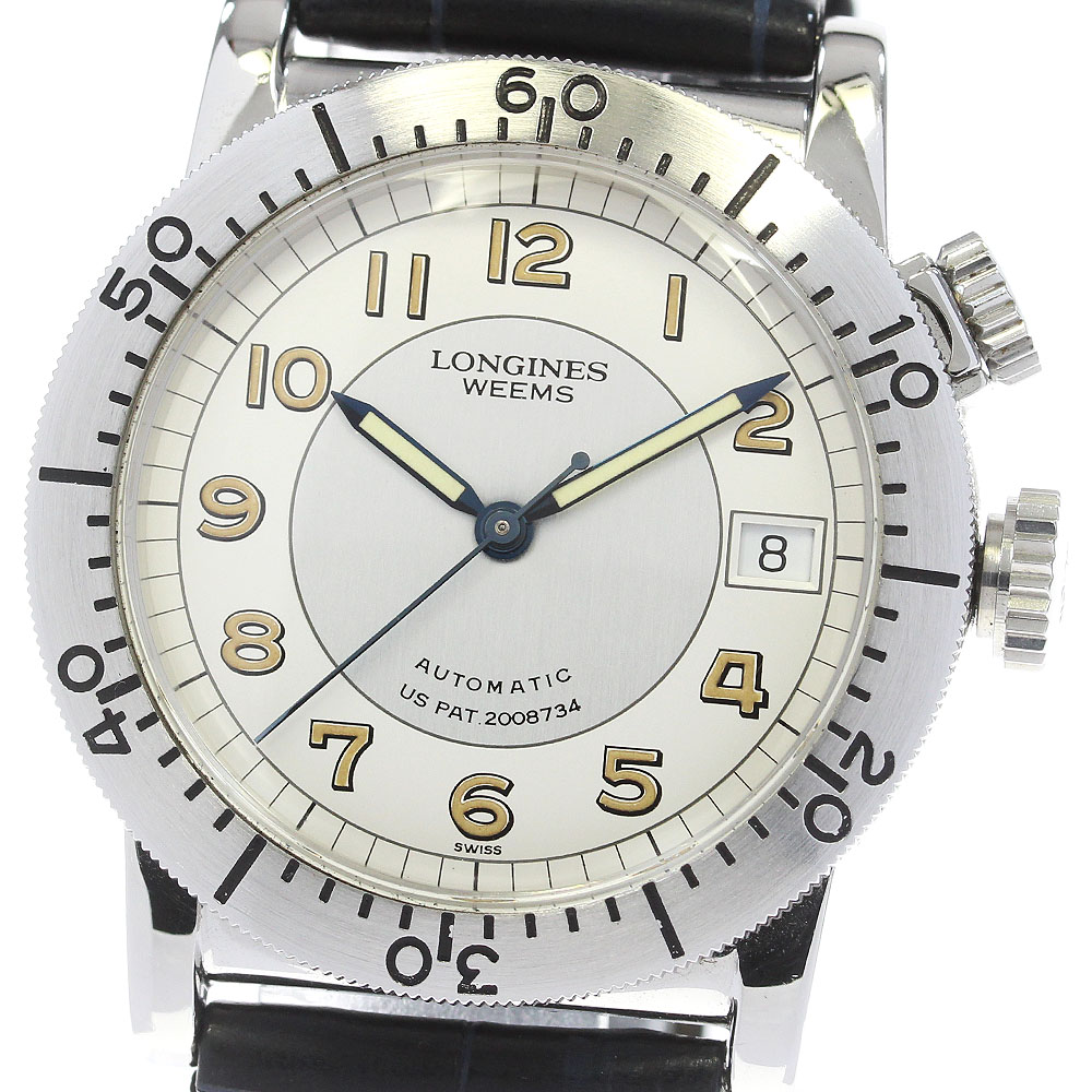 ロンジン LONGINES L2.608.4 ウィームス 3000本限定 自動巻き メンズ _833470【中古】
