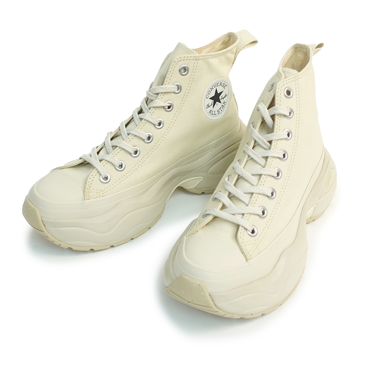 スニーカー メンズ レディース ハイカット 厚底 オールスター (R) サージトレーナー HI エクリュ ALL STAR (R) SURGETRAINER HI
