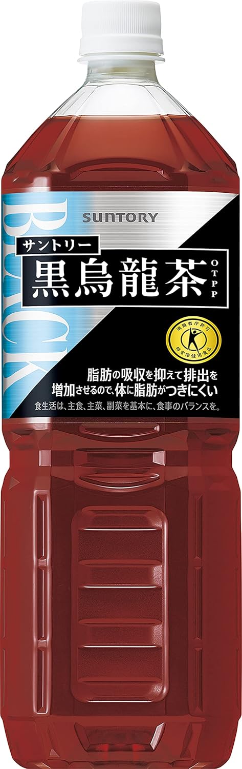 [トクホ] サントリー 黒烏龍茶 1.4L×8本