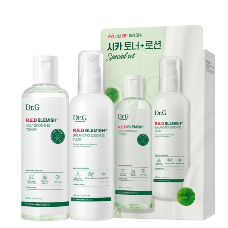 【レッド ブレミッシュ セット】 シカ トナー 200ml + ローション 150ml 1セット