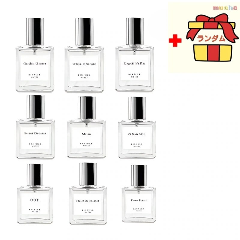 キンポーク ノーツオードパルファム30ml 9種（選択1）ガーデンシャワー,ホワイト チューベローズ,キャプテンズバー,スウィートドリームス,ミューズ,オソレミオ,00T,フルール ドモネ,フォーブラ