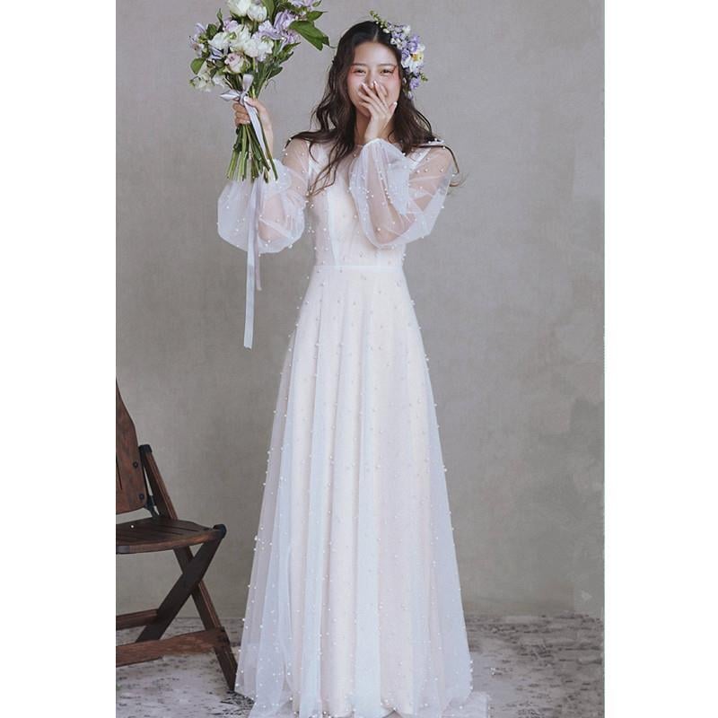 2025 春夏 ドレス ワンピース ウェディングドレス 二次会 結婚式 花嫁 お呼ばれ パーティードレス レディースファッション