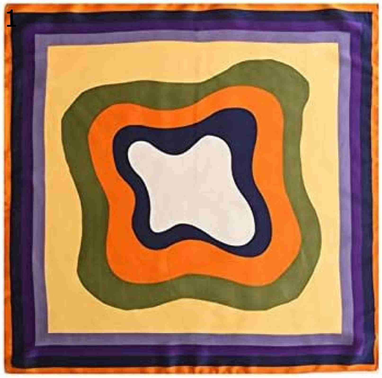 【20%OFFクーポン～】カラフルなパッチワーク スカーフ70 センチメートル女性の甘い正方形のスカーフ小さな新鮮な スカーフ模造 ショール スカーフ スカーフ (Color : Candy co 5,436円