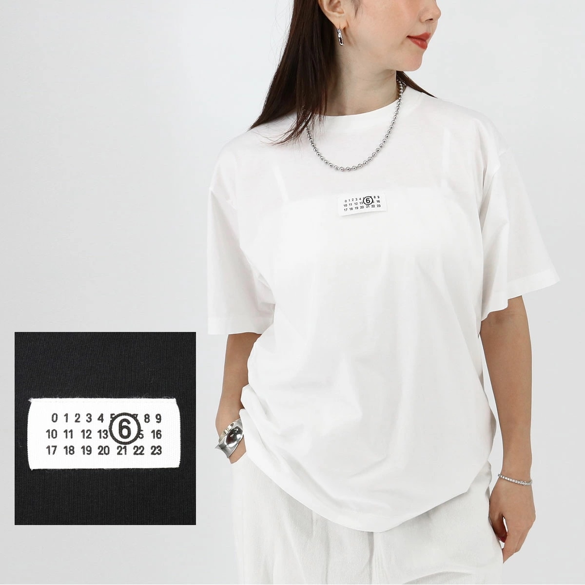 ロゴTシャツ SH0GC0033 S24312 レディース ユニセックス 半袖 カットソー ナンバリングロゴT クルーネック