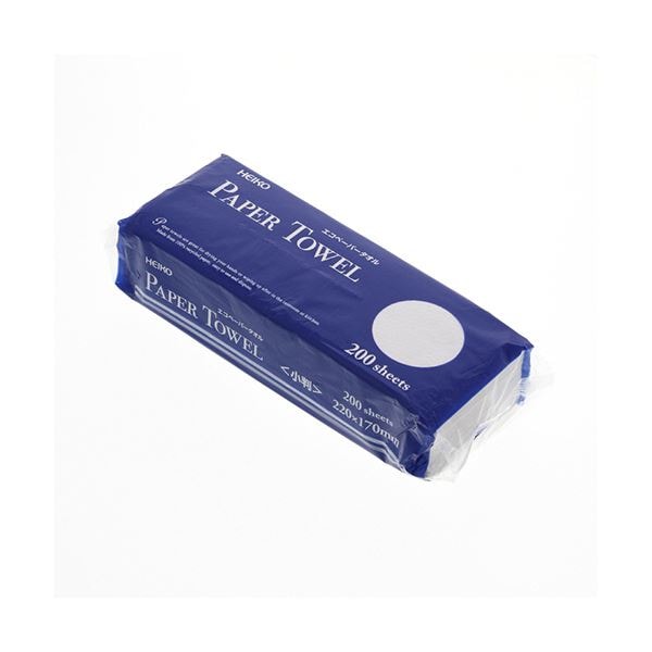 シモジマ HEIKO エコペーパータオルシングル 小判 #004722002 1セット(8000枚:200枚40パック) 7,285円