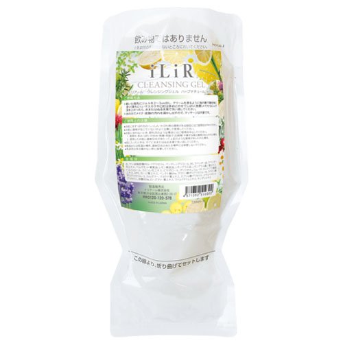 iLiR (イリアール)メイクと肌汚れのクレンジングジェル ハーブナチュール 400g 詰替(リフィ