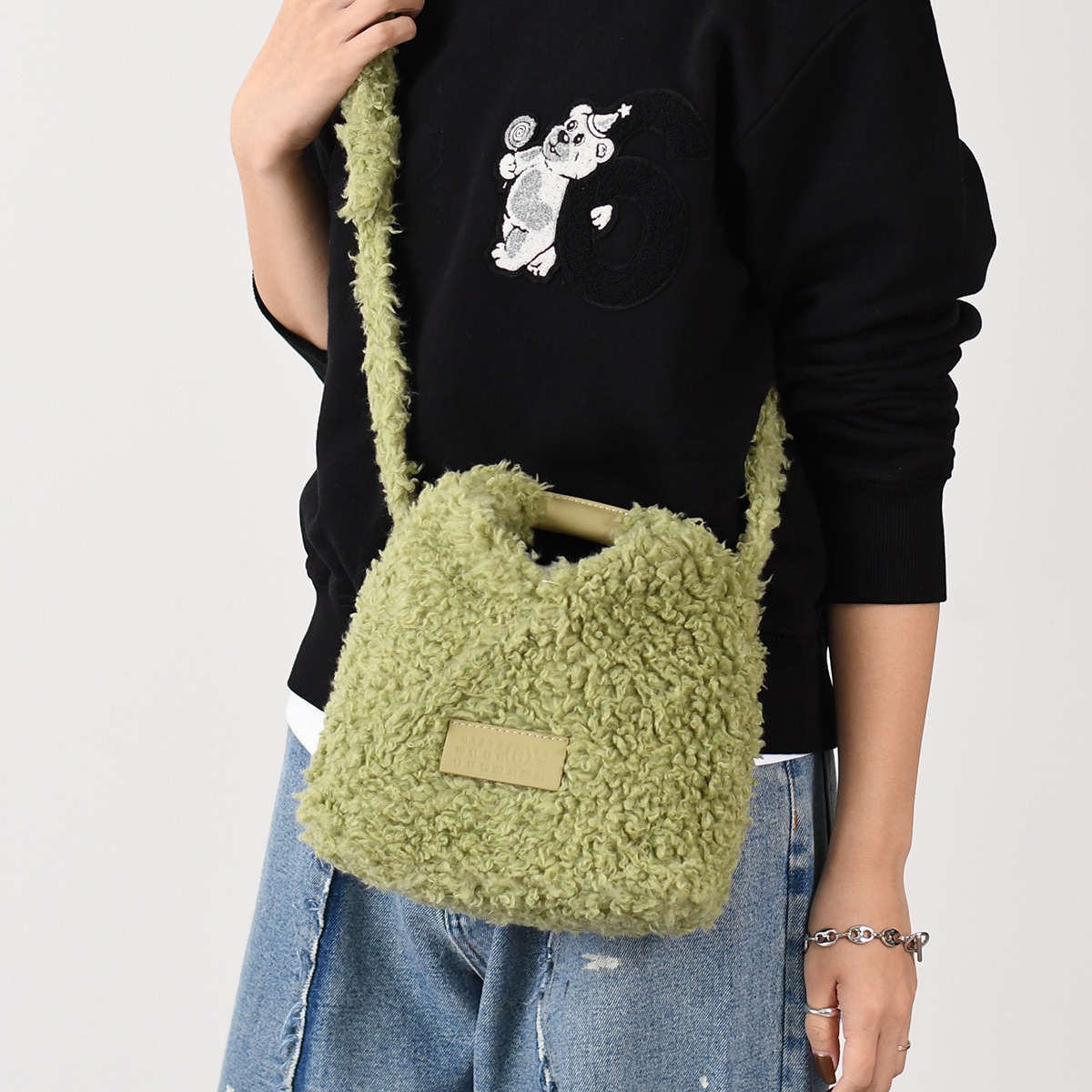 メゾン マルジェラ バッグ ショルダーバッグ Japanese ジャパニーズ レディース ボア 秋冬 人気