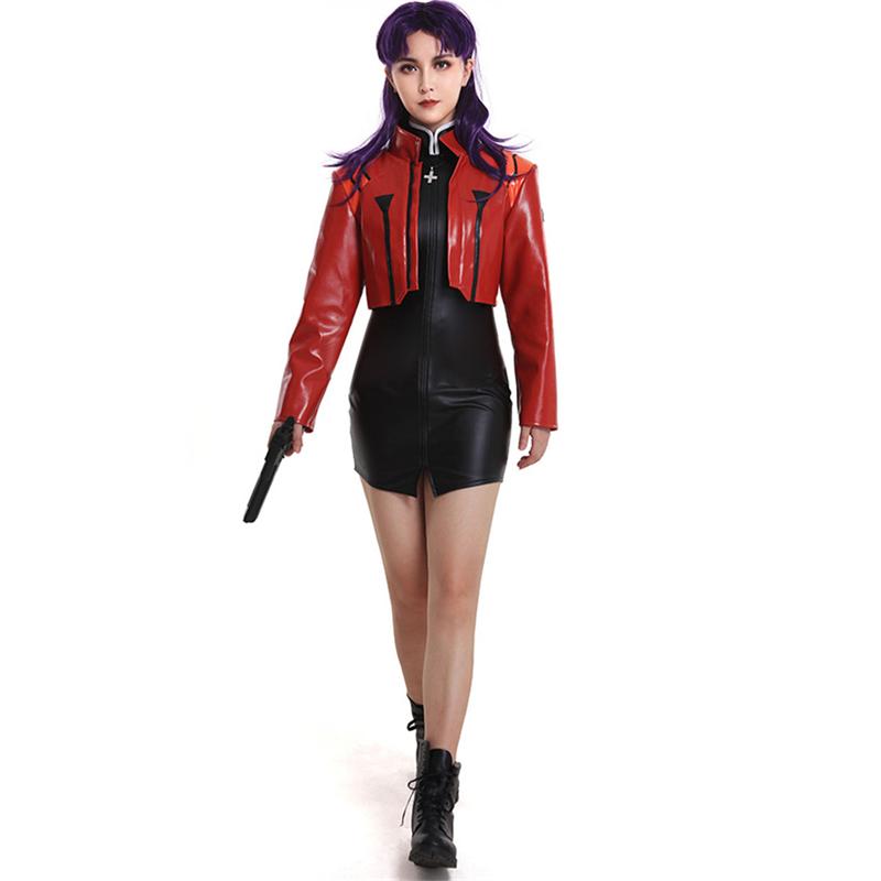 新世紀エヴァンゲリオン エヴァ EVA 葛城ミサト　風 コスプレ衣装 演出服 変装 cosplay 仮装 二次会 イベント パーティー-182