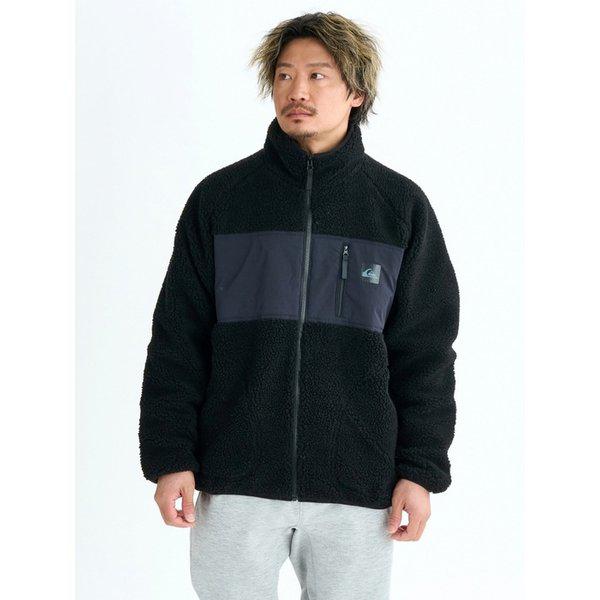 ボアフリースジャケット（QF31JK073BLK）