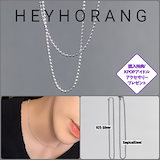 HEYHORANG [925 Silver] カーブラウンド ネックレス BOYNEXTDOOR HEYHORANG [925 Silver] カーブラウンド ネックレス BOYNEXTDOOR