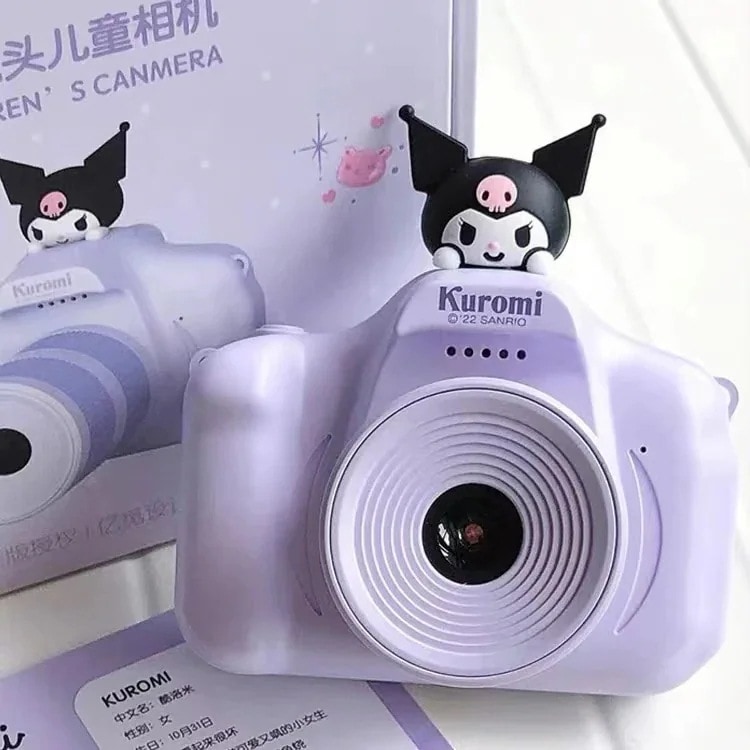 サンリオ キッズカメラ 子供用 カメラ トイカメラ 4800万画素 おもちゃ 写真 動画 操作簡単 前後二重カメラ デジタルカメラ 誕生日 男の子 女の子