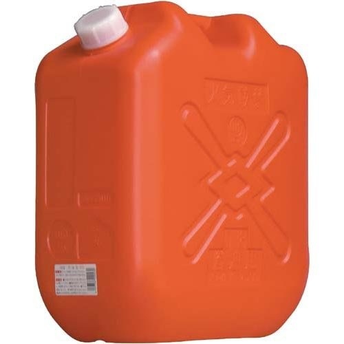 北陸土井 灯油缶18L JISマーク付 レッド [まとめ買い36缶セット]