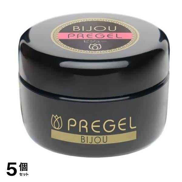 PREGEL(プリジェル) ビジュー パーツ専用接着ジェル 15g 5個セット