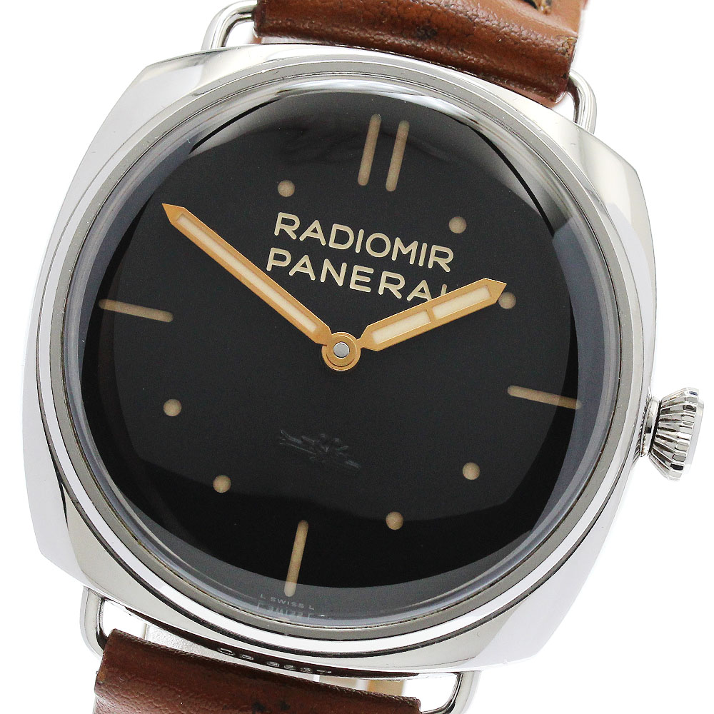 パネライ PANERAI PAM00425 ラジオミール S.L.C 手巻き メンズ 箱・保証書付き_887356【中古】