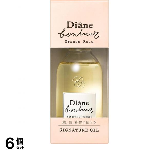モイストダイアン ボヌール シグネチャーオイル ヘア&ボディオイル グラースローズの香り 100mL 6個セット