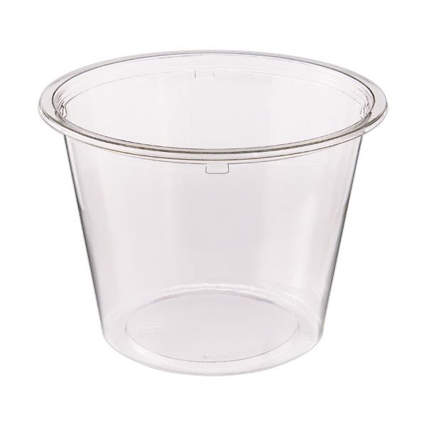 （まとめ）エフピコチューパ PCカップ700ml本体 CP810202 1パック（50枚）[x3セット] フタ別売り