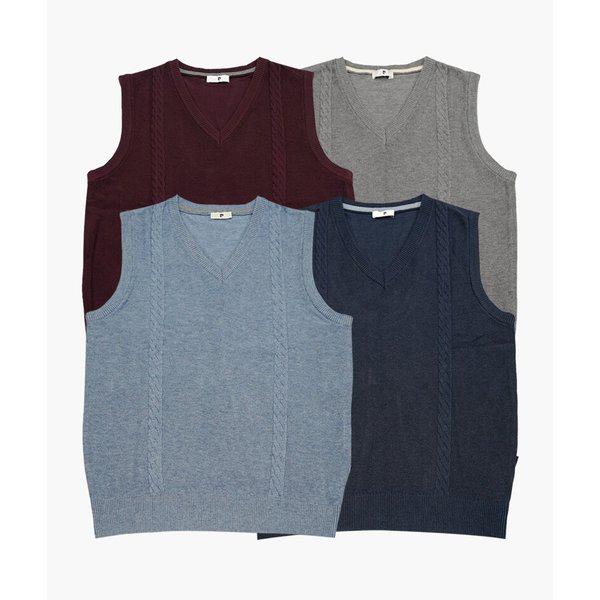 部分ケーブルVネックベストPPKV3902