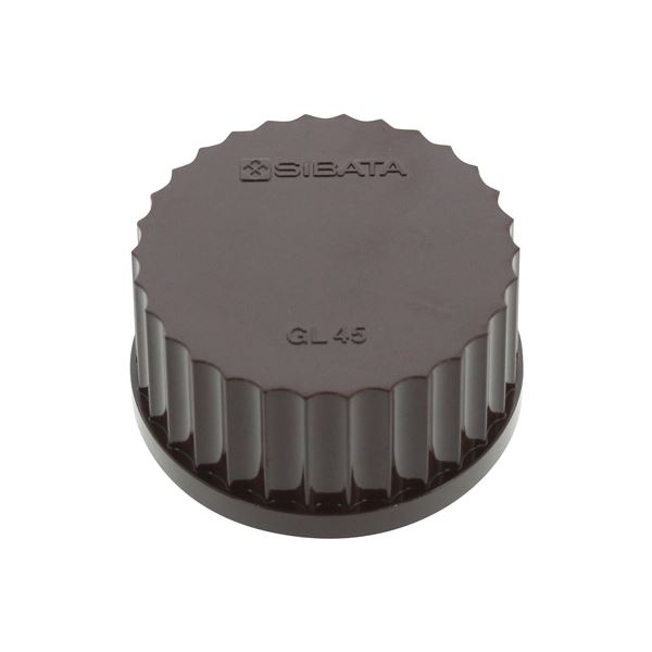 ねじ口びん赤キャップ GL-45 パッキンなし 10入 [017200-950104A]