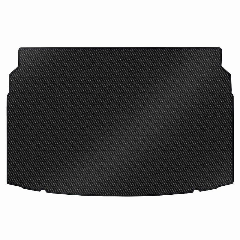 [防水マット]フォルクスワーゲン ポロAWCHZ ラゲッジマット フロアマット トランクマット [カーボン柄]