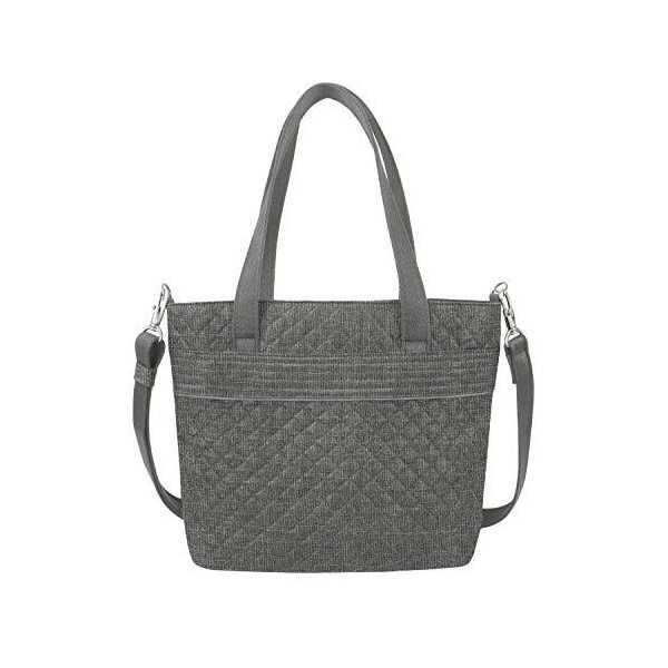 Travelon: Anti-Theft Boho Tote Bag - Gray Heather 並行輸入品
