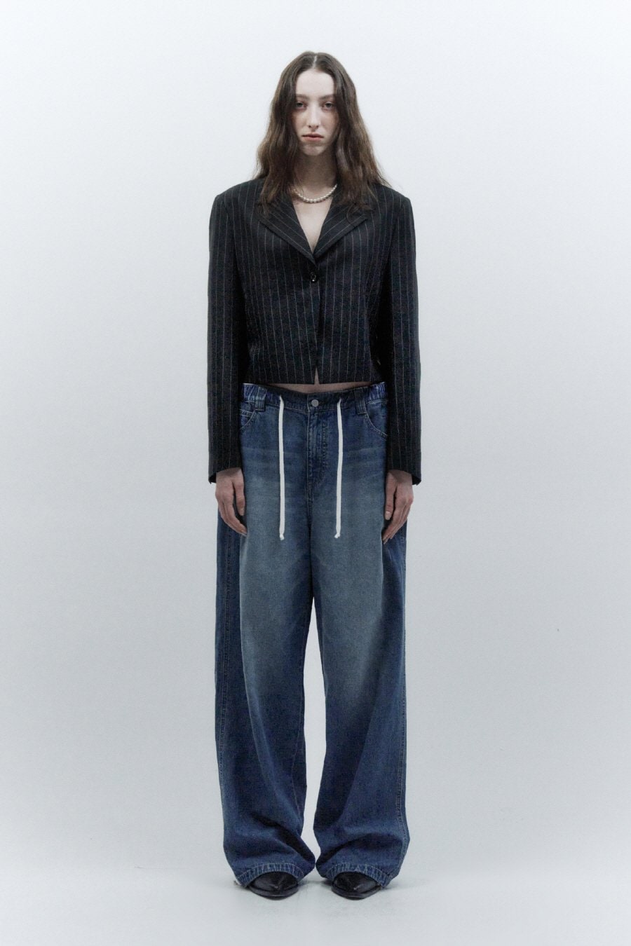 【INSILENCE】 LIGHT OVERSIZED DENIM : BLUE 15,137円