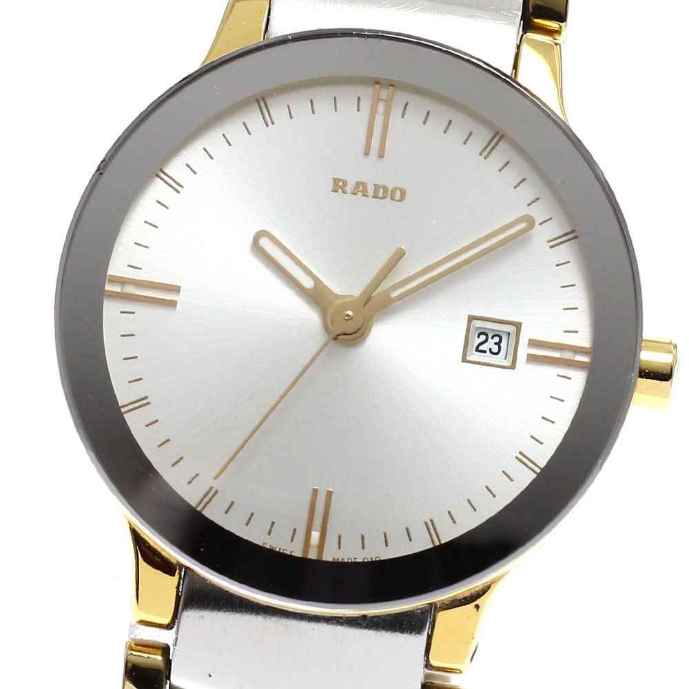 ラドー RADO R30932103/111.0932.3 セントリックス デイト クォーツ レディース _920060【中古】