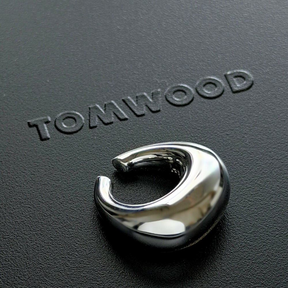 TOMWOOD トムウッド イヤーカフ ブランド レディース おしゃれ 可愛い シルバー925 ボリューム 太め シングル 片耳 シルバー アクセサリー ギフト 誕生日 記念日 101295 成人 卒