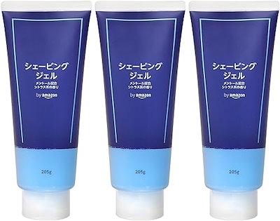 他サイト： by Amazon シェービングジェル シトラスの香り 205g × 3本パック(SOLIMO)の商品画像