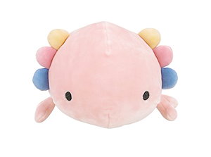 りぶはあと ボルスタークッション マシュマロアクアミエ ウーパー (全長約15cm) ぬいぐるみ 48051-23