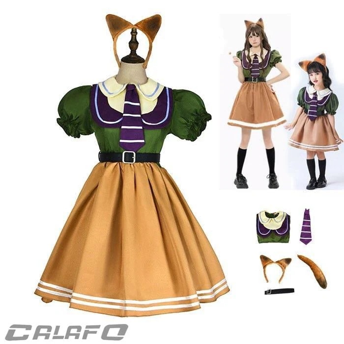 人気新作N0.1ズートピア ニック・ワイルド ワンピース 大人 子供 余興 ハロウィン仮装