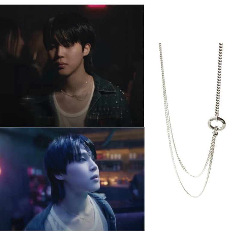 【BTS ジミン着用】【当店特典付き】Like Crazy公式MV着用ジミンネックレスN39S