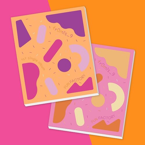 FROMIS_9 1stl Single Album FUN FACTORY [FUN + FACTORY Ver.] Set (未開封) /프로미스나인