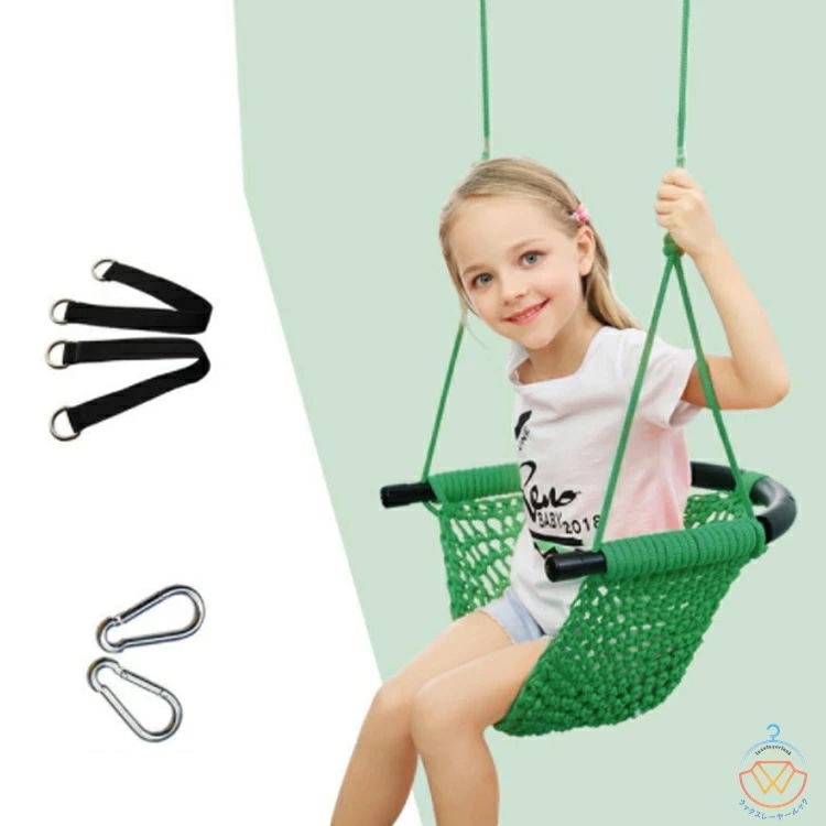 早いもの胜ち ブランコでネットブランコ インスタ映え 北欧風 キッズ 子供 幼児 吊り下げ ハンモックチェア 室内 屋外 ブランコ ハンギングチェア 耐荷重150KG 丈夫 ストレス解消 取り付け簡単