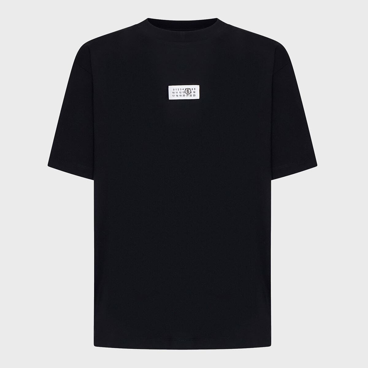 SH0GC0033S24312900 ブラック 春夏2025 Tシャツ メンズ ia