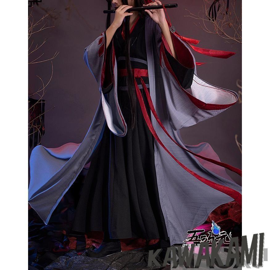 Catwushop　魔道祖師　公式衣装　コスプレ　魏無羨　夷陵老祖ver　ウィッグ 靴　笛　追加可