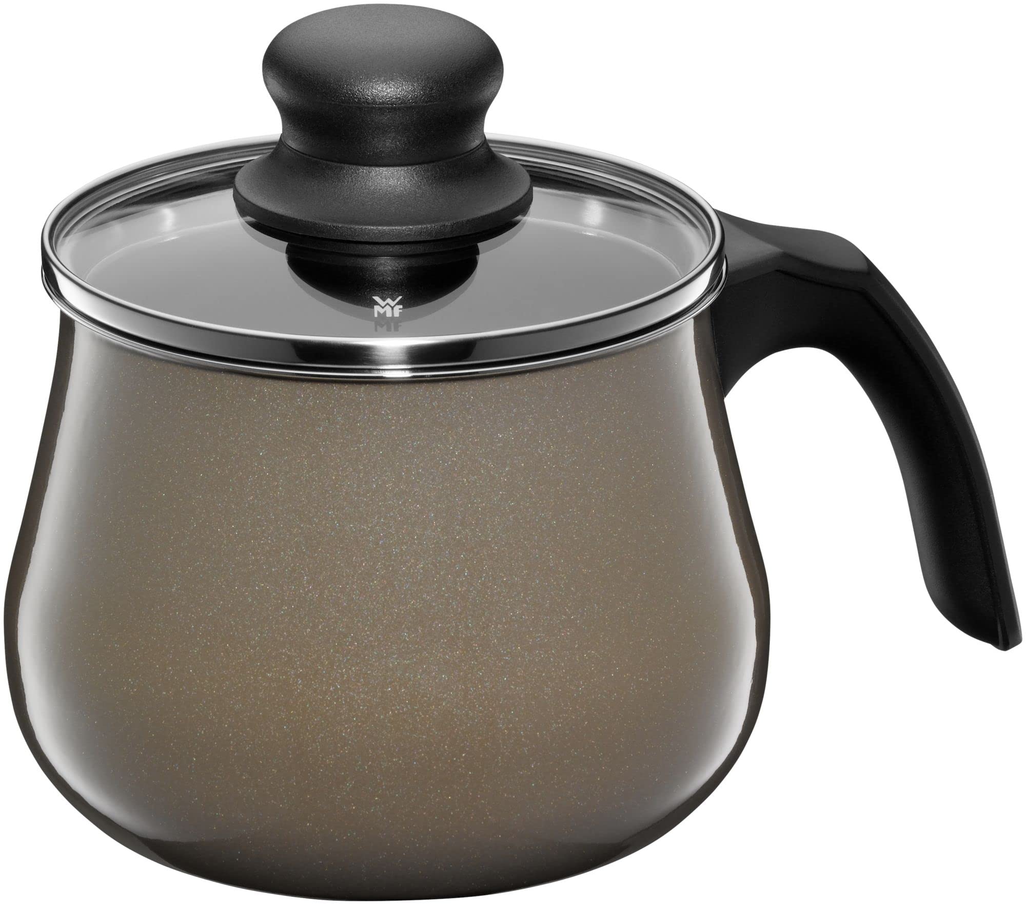 WMF (ヴェーエムエフ) マルチポット 14cm 1.7L IH ガス火対応 無水調理 炊飯 天然鉱石から生まれたミネラル素材 「フュージョンテック ミネラル マルチポット DR (ダークブラス)」