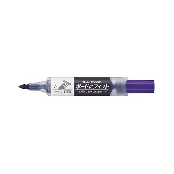 (まとめ) ぺんてる ボードマーカーノックル EMWL5BF-V 太字 紫 (×30セット)