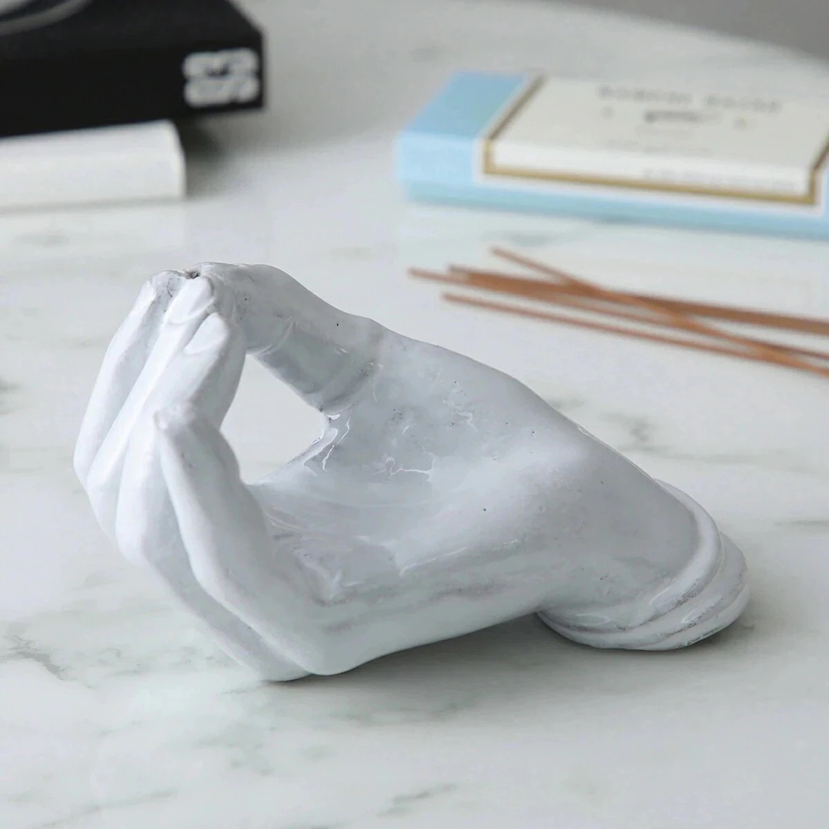 Astier de Villatte アスティエ・ド・ヴィラット インセンスホルダー Serena Incense Holder ENCSRN1 陶器 お香立て