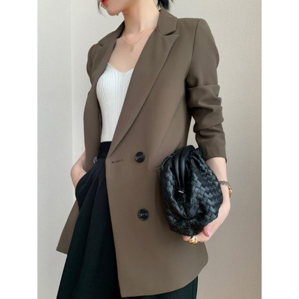 ジャケット スーツ ブレザー レディース テーラードジャケット ビジネス オフィス カジュアル フォーマル 5,863円