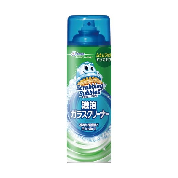 (まとめ) ジョンソン スクラビングバブル 激泡ガラスクリーナー 480ml 1本 (×30セット)