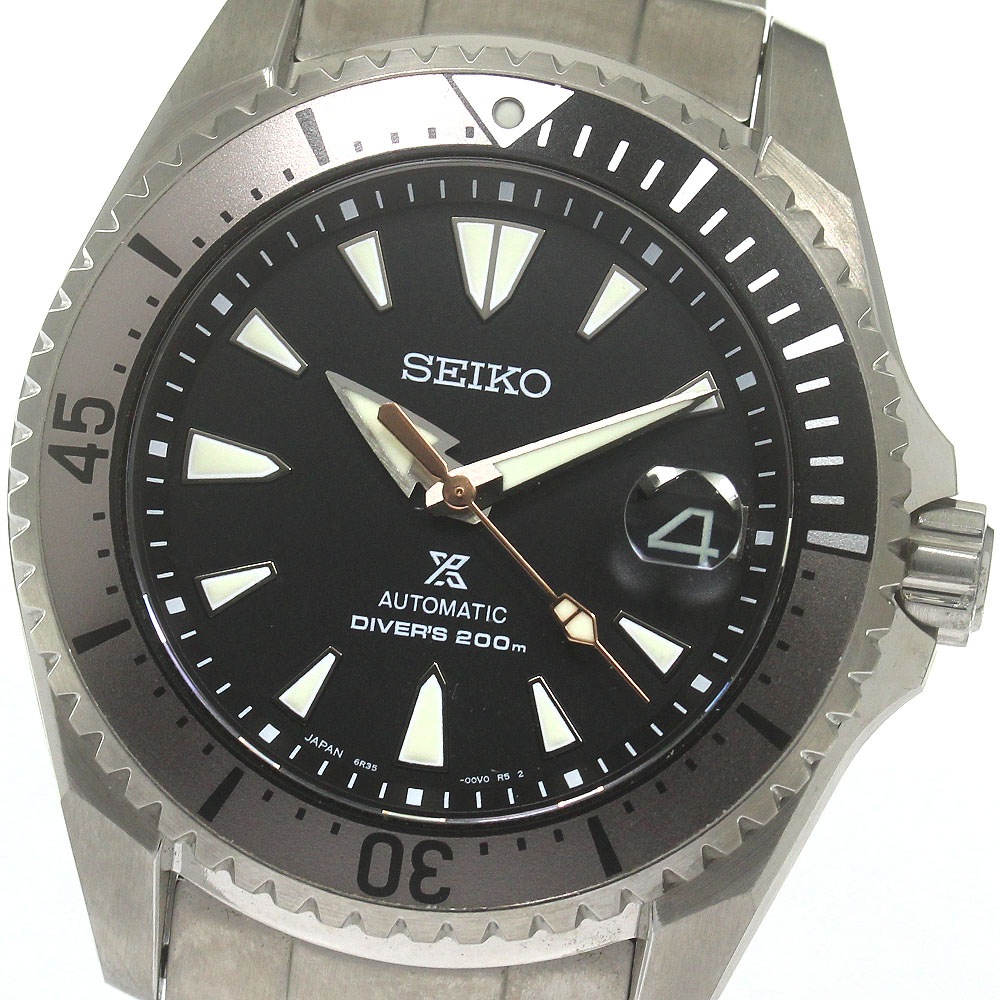 セイコー SEIKO SBDC129/6R35-01F0 プロスペックス ダイバースキューバ デイト 自動巻き メンズ _846624【中古】
