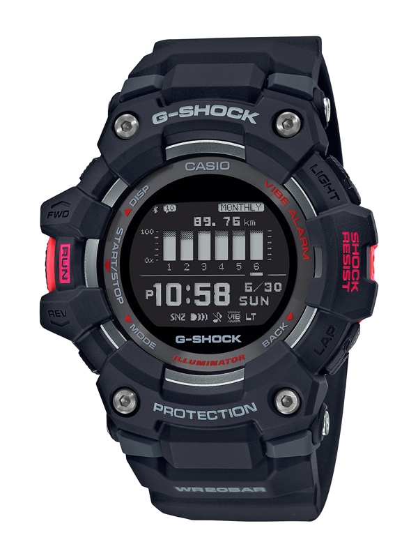 カシオ 【国内正規品】G-SHOCK（ジーショック）G-SQUAD Bluetooth クォーツ メンズタイプ GBD-100-1JF