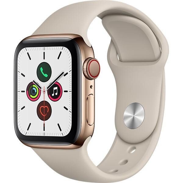 Apple Apple Watch Series 5 GPS+Cellularモデル 40mm ステンレス 