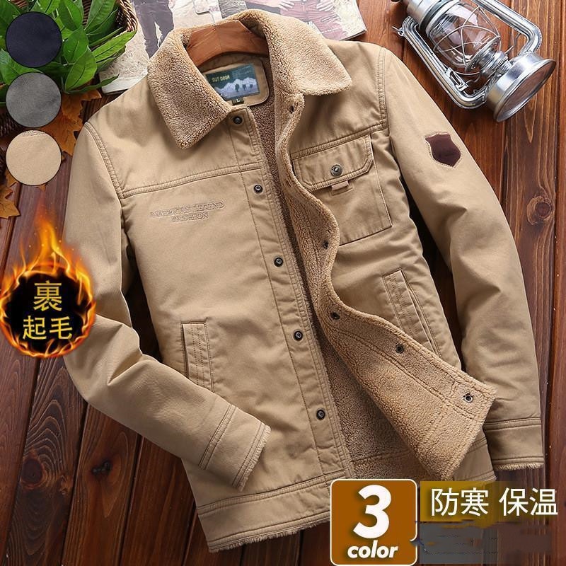 ミリタリージャケット メンズ フライトジャケット 裏起毛 裏ボア 厚手 暖かい アウター アメリカ