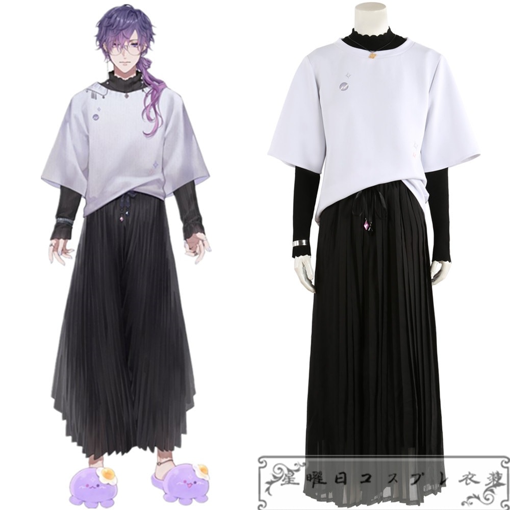 [今日は安い-出荷が早い]VTuber バーチャルライバー Uki Violeta 浮奇ヴィオレタ 新衣装 コスプレ衣装 コスチューム品質良い 店舗お勧め