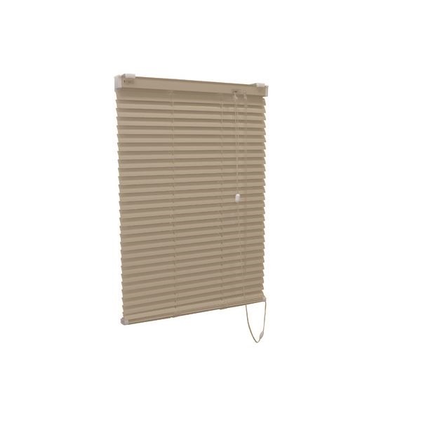アルミ製 ブラインド 遮熱コート 165cm108cm カルアベージュ 日本製 折れにくい 光量調節 熱効率向上 ティオリオ