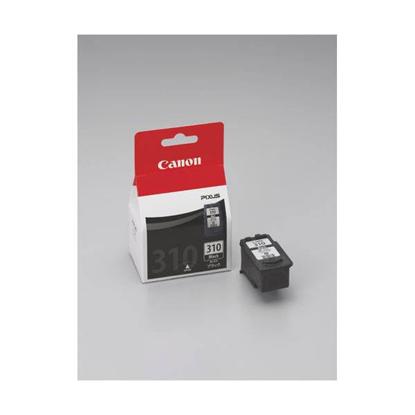 （まとめ） キヤノン Canon インクジェットカートリッジ BC-310 ブラック 1個入 (×3セット)