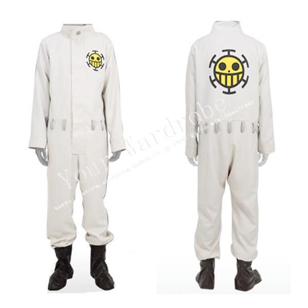 ONE PIECE（ワンピース）海賊王 風 ハートの海賊団 団服 コスプレ 衣装 ウィッグ コスチューム イベント アニメ 仮装 変装