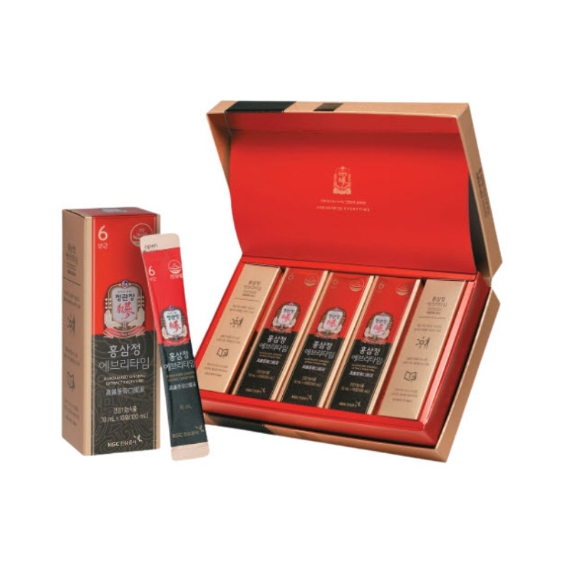 正官庄 紅蔘亭 エブリタイム 10ml X 50包 スティック紅参