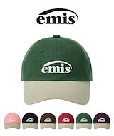Qoo10 EMIS OXFORD BALL CAP ロゴ キ
